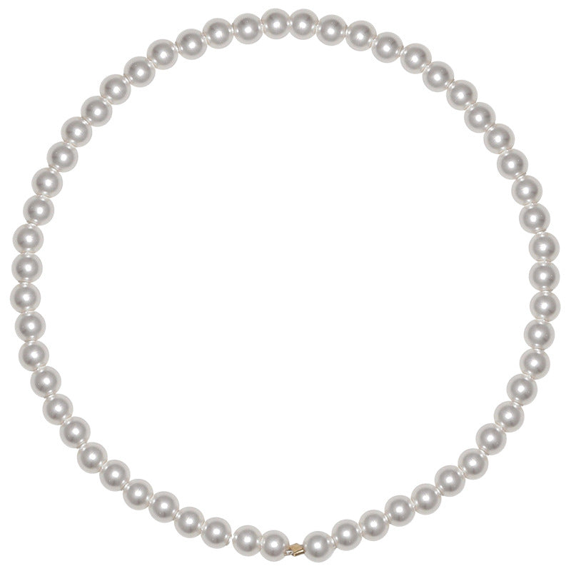 Women's Pearl Style Twin Minimalist Design Hand Bracelets