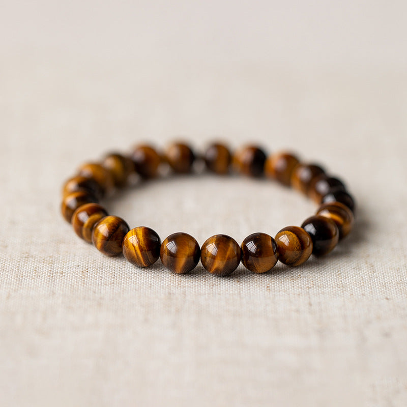 Three-sided Gold Yellow Tiger Eyes Waterfall Rich For Bracelet