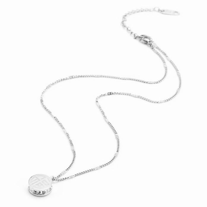 Women's Titanium Steel Lucky Sweater Chain Special Interest Light Luxury High-grade Necklaces