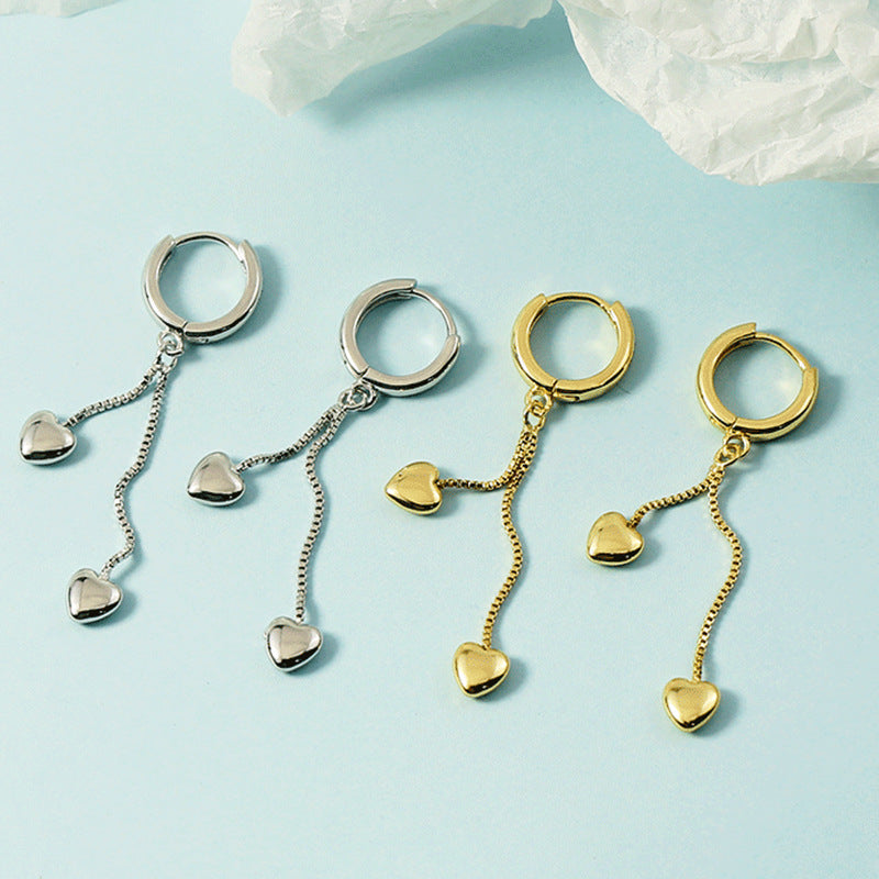 Love Female To Make Round Face Ear Buckle
