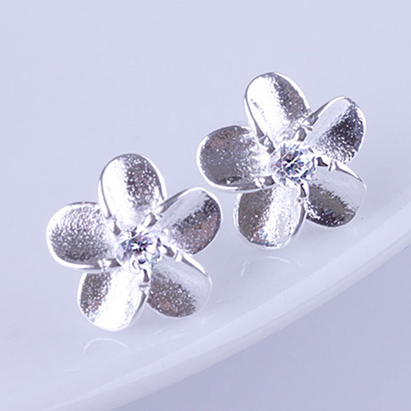 Fashion Sier Plated Ornament Female Hana Rings