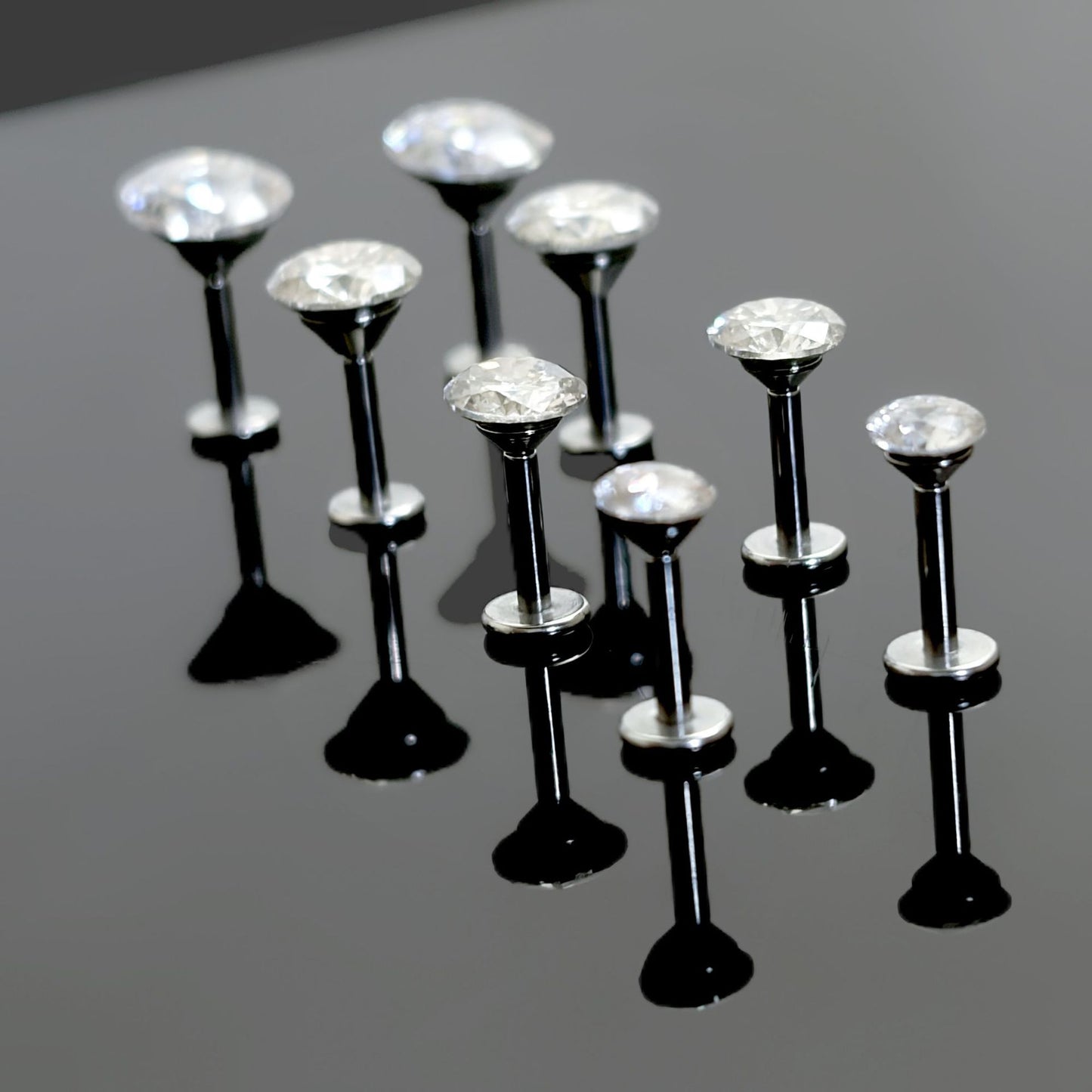 Screw Titanium Steel Ear Bone Sweet Cool Stud Earrings