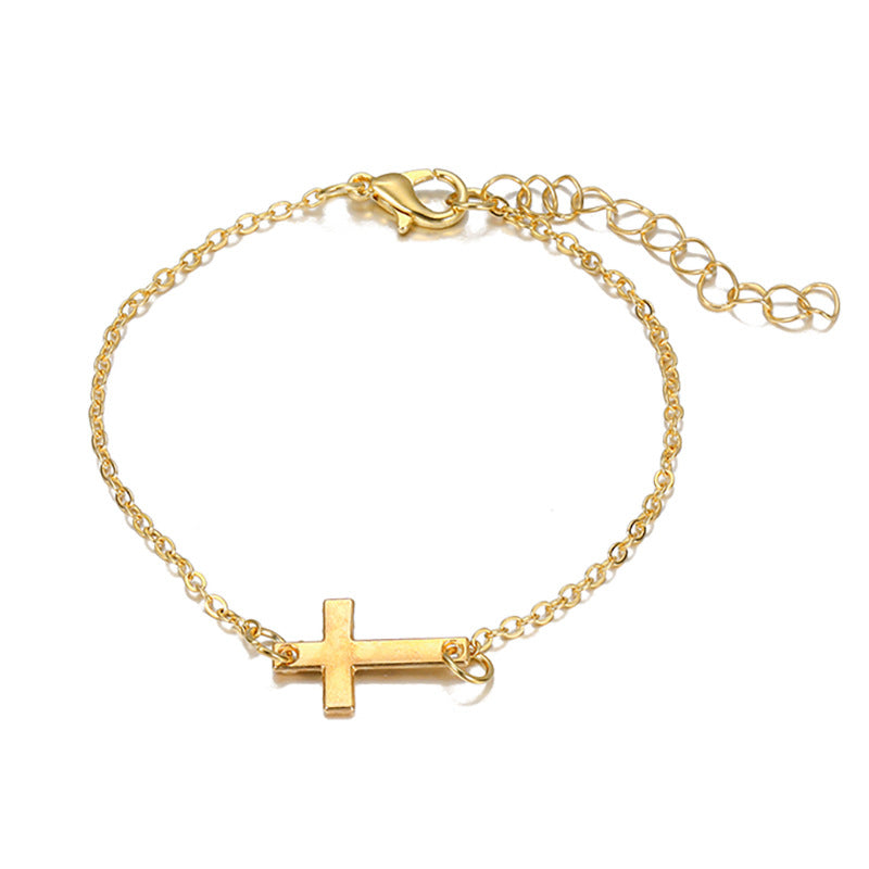 Ornament Kreuz Handschmuck Retro einfache Armbänder