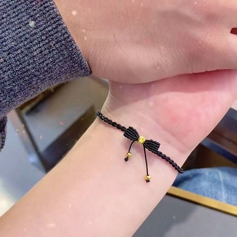 Run – bracelets tridimensionnels en perles œil de chat, tissés avec nœud, dragonne