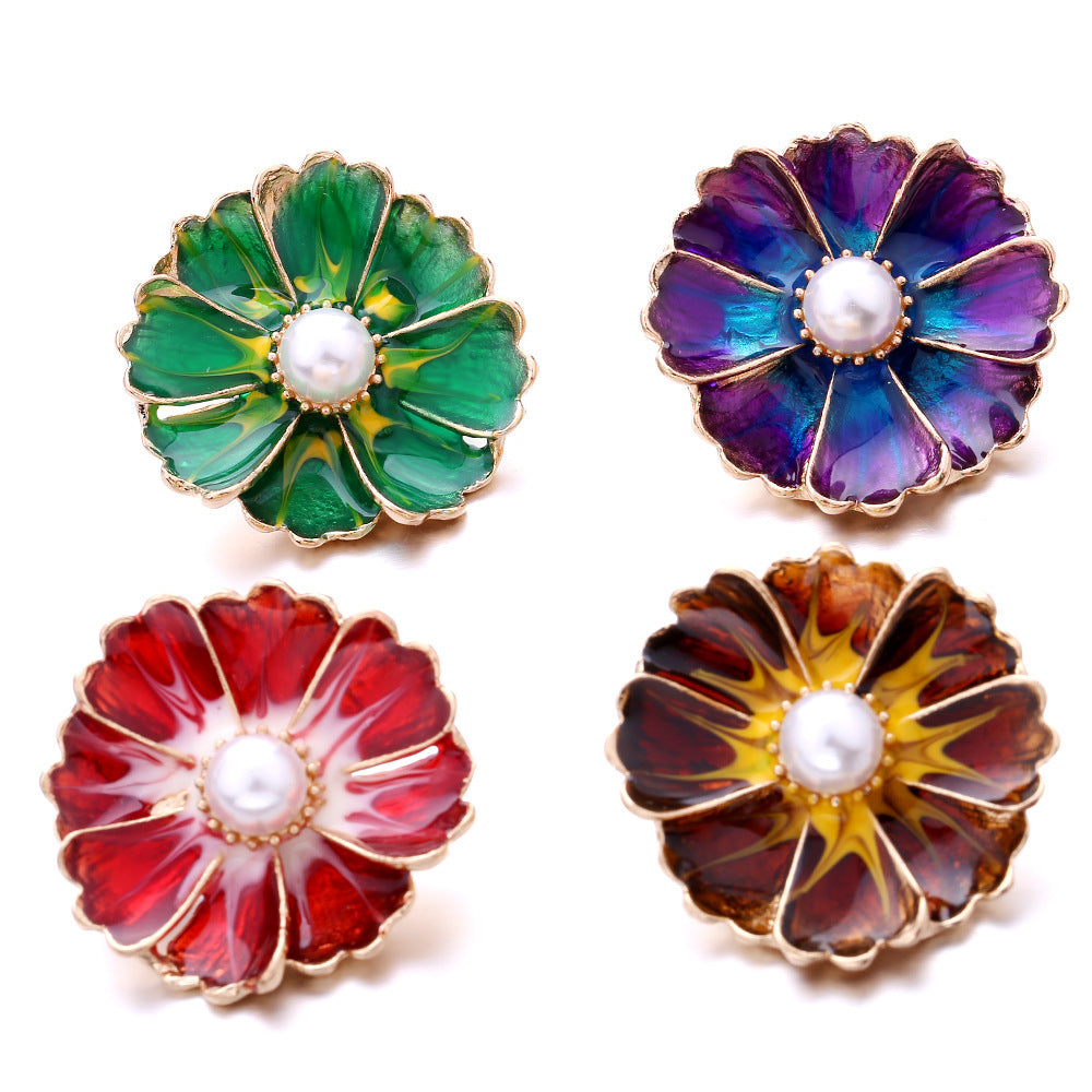 Attractive Fashion Personalized Style Petal Button Bracelets