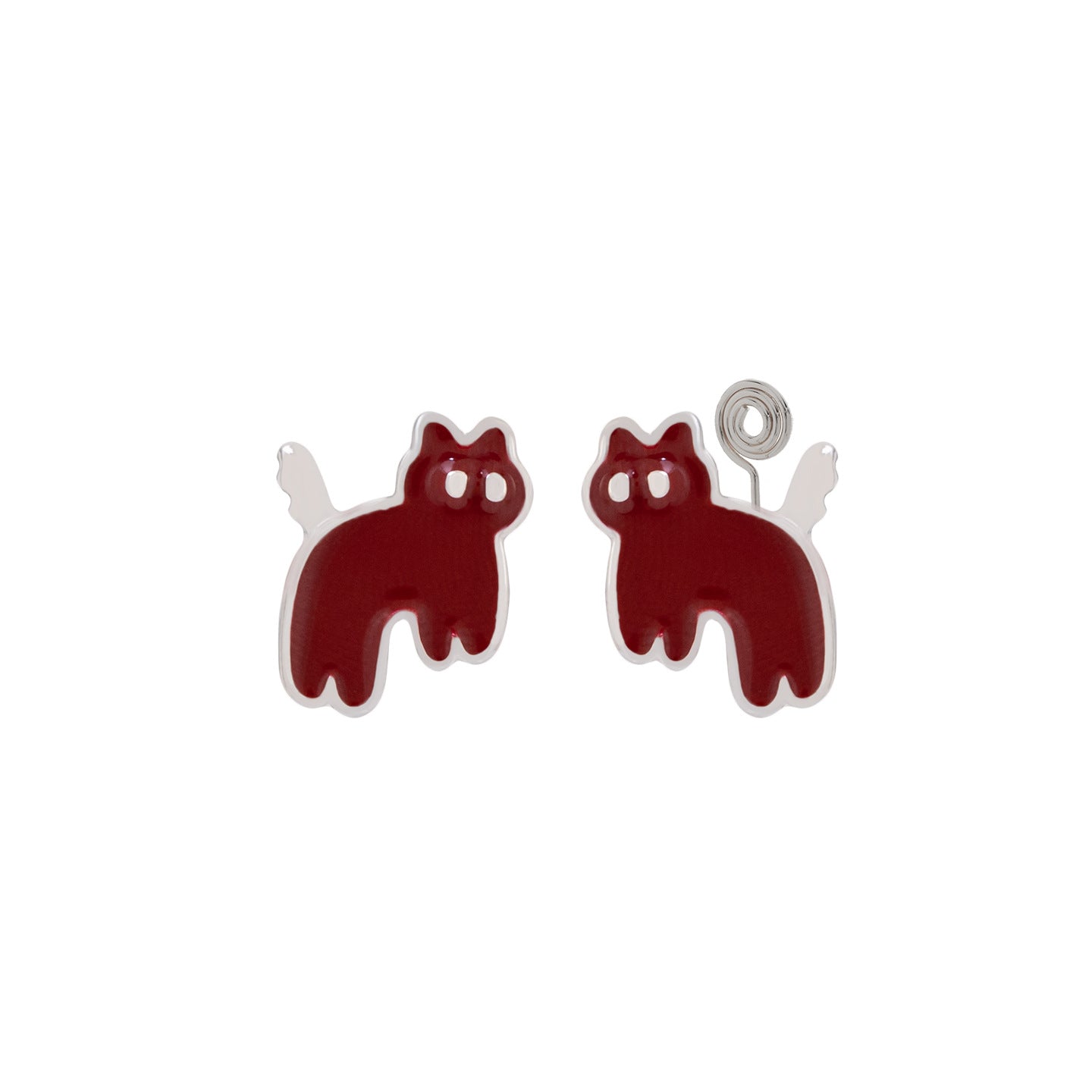 Children's Fun Soft Adorable Kitten Mosquito Coil Red Ear Clip