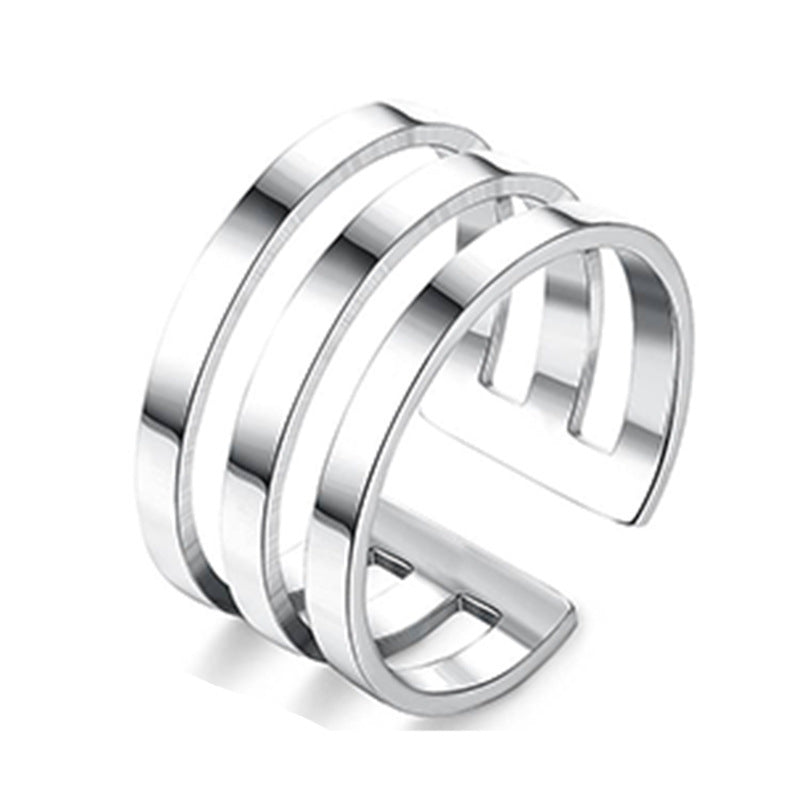 Women's Fashion Opening Foot Korean Style Cold Rings