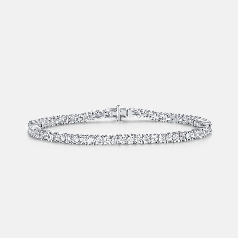 Bracelets personnalisés en diamants Sterling Sier à la mode