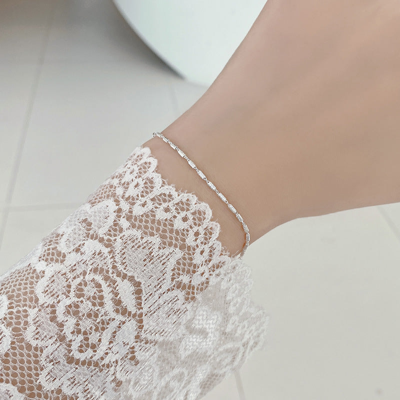 Bracelets de fleurs de voiture minimalistes faits à la main, Design de mode pour femmes