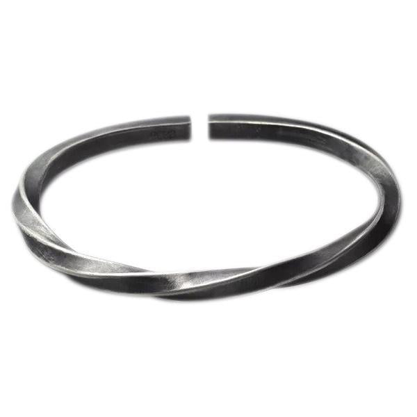 Men's Thai Sier Mobius Strip Vintage Handmade Old Bracelet