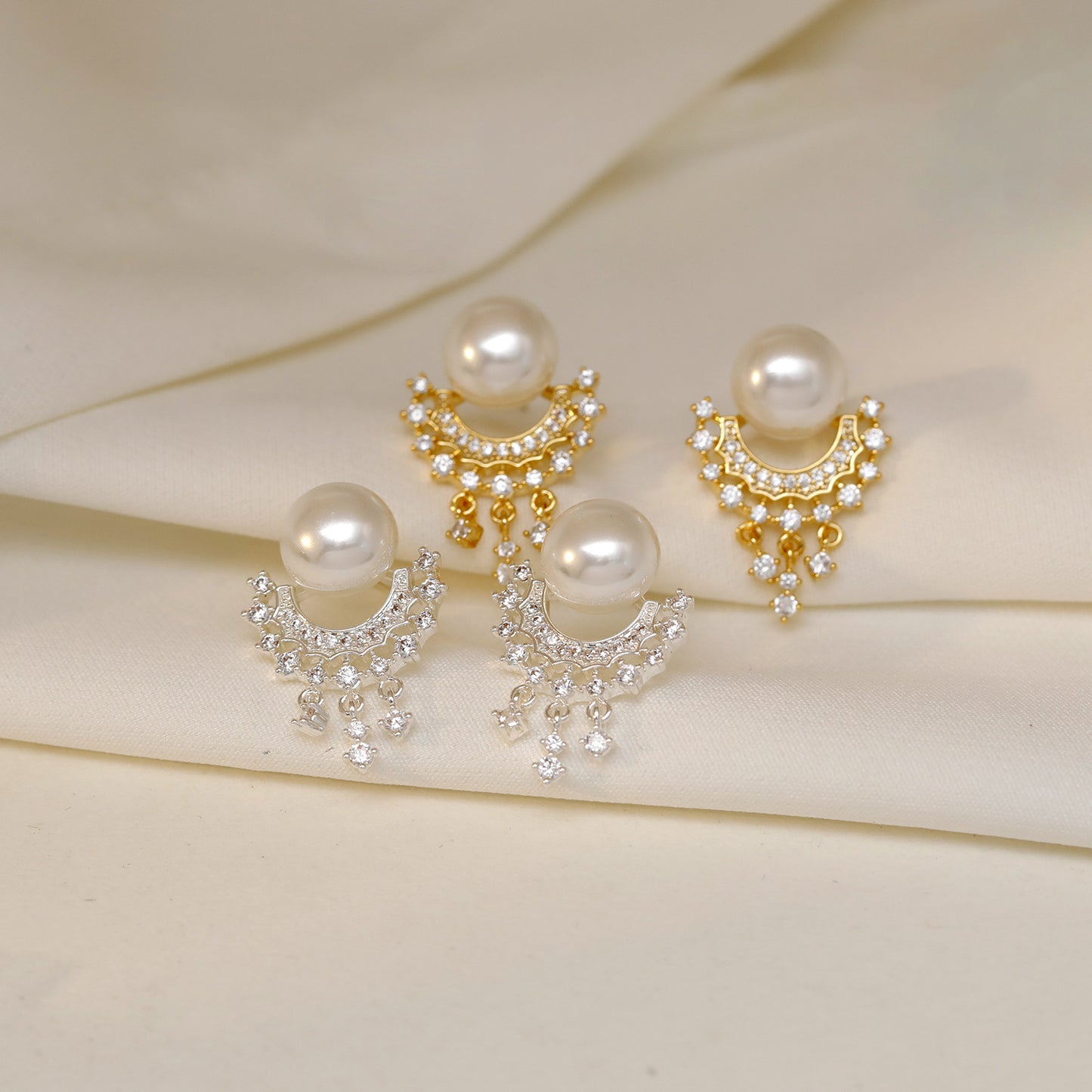 Splash Star River French Entry Lux Exquisite Earrings