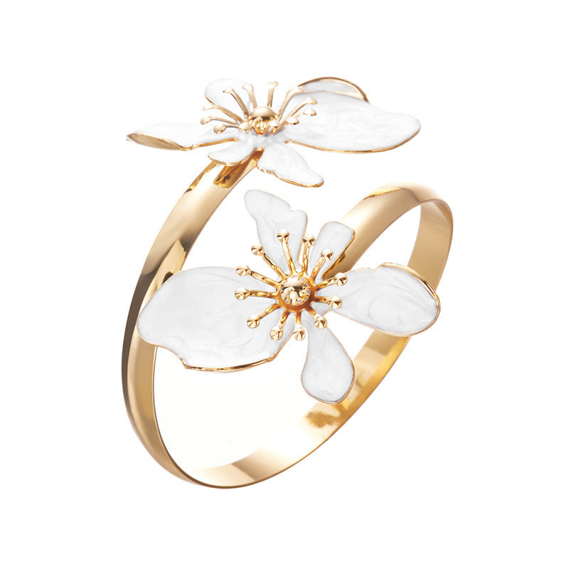Oil Elegant High Sense Vacation Style Double Bracelet