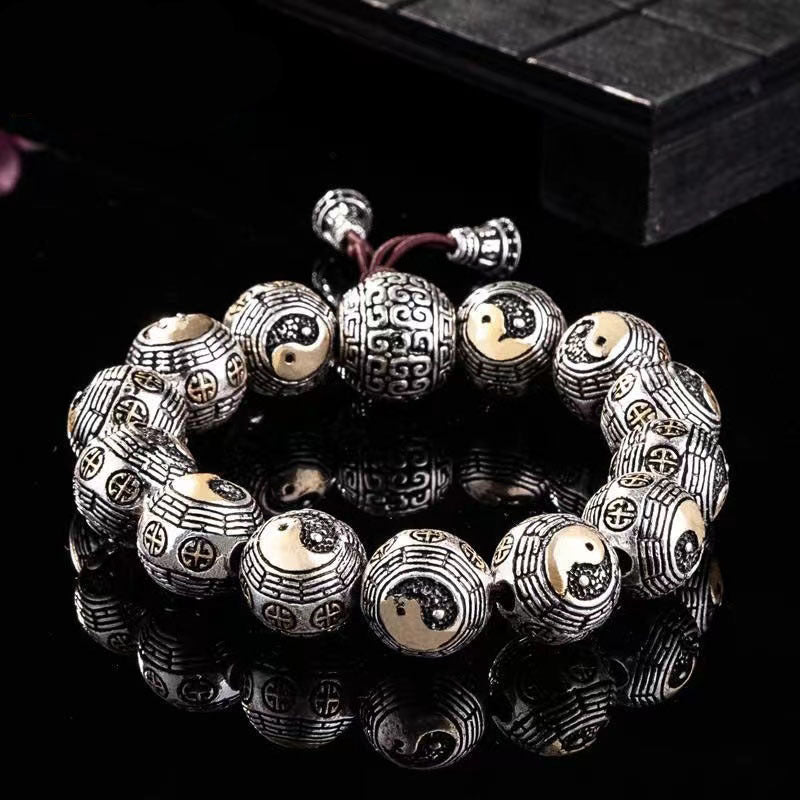 Herren-Armbänder im Vintage-Stil im chinesischen Thai-Sier-Crafts-Stil