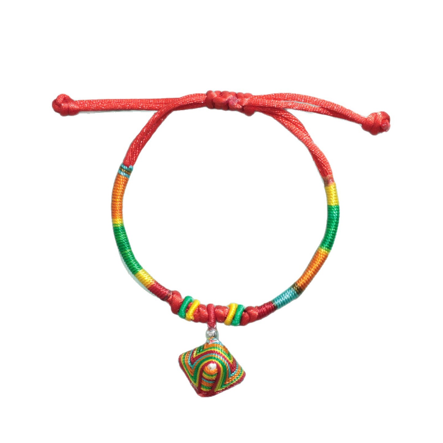 Children's Boat Festival Colorful Rope Carrying Strap Hand-woven Small Adjustable Bracelets