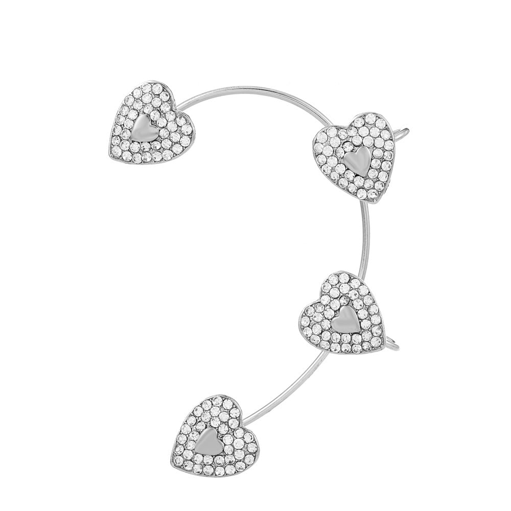 Women's Fairy Mori Style Diamond Butterfly Fashion Ear Clip