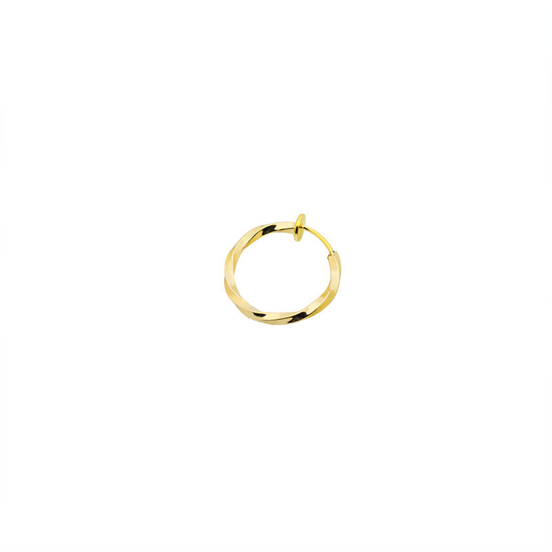 Versatile Glamorous Exaggerated Spring Twisted Big Ear Clip