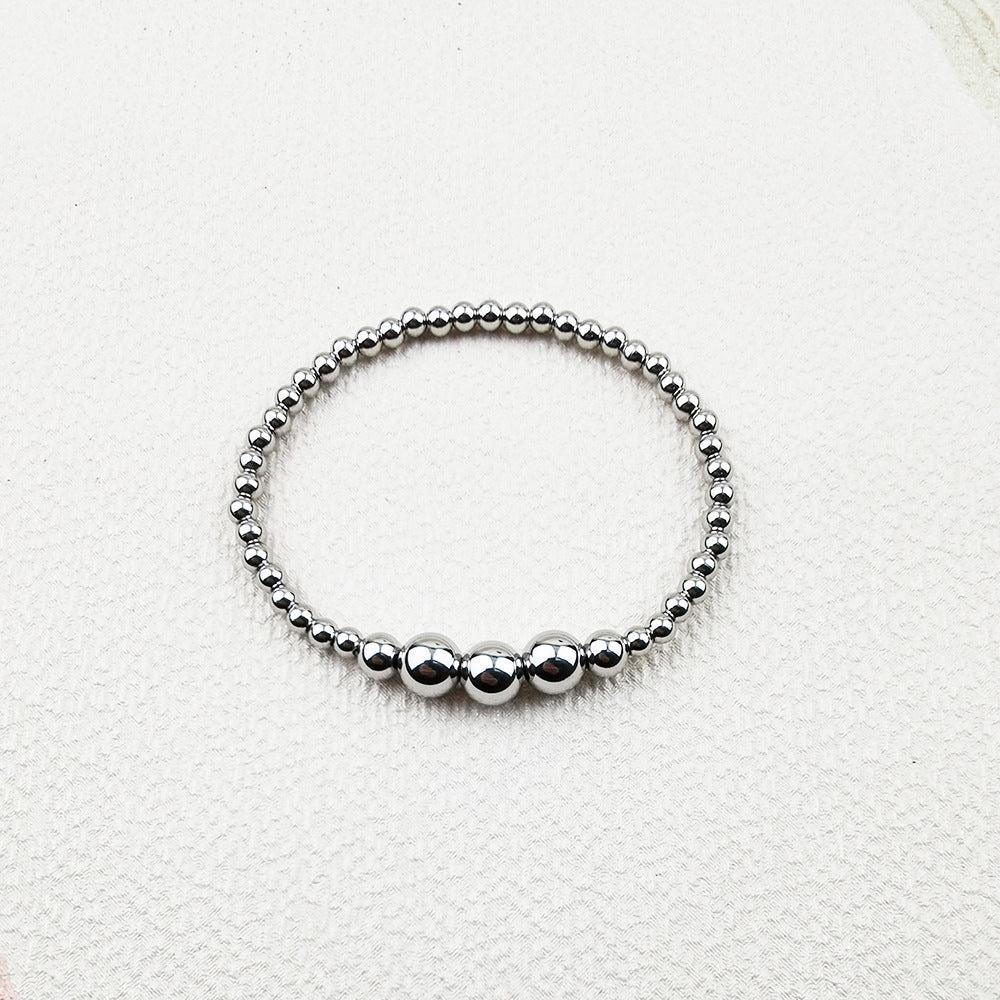 Women's High Quality Hand Furnace Gold Waterproof Hard-wearing Stainless Bracelet