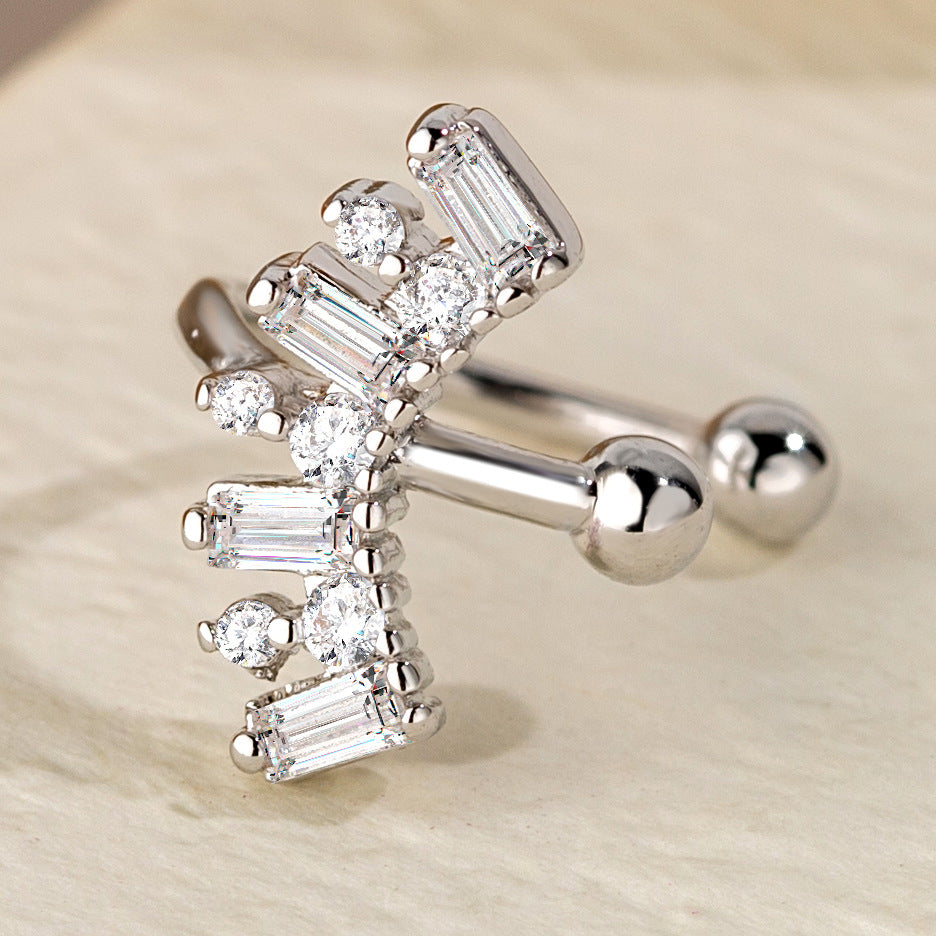 Simple Stylish Personality High-grade Magpie Goods Ear Clip