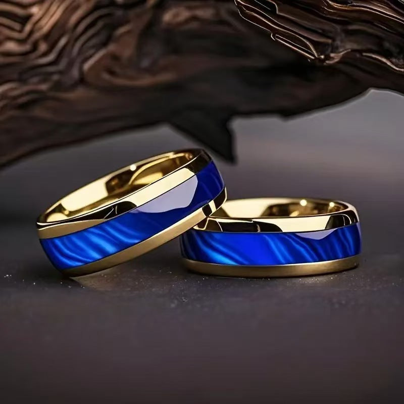 Men's Sticker Luxury Fashion Trend Elegant Splendid Rings
