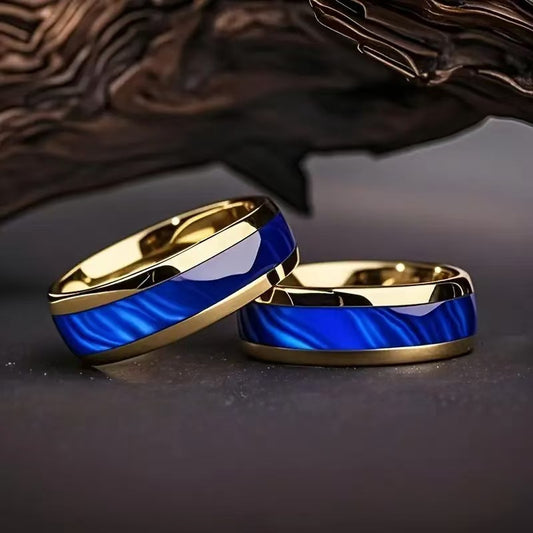 Men's Sticker Luxury Fashion Trend Elegant Splendid Rings