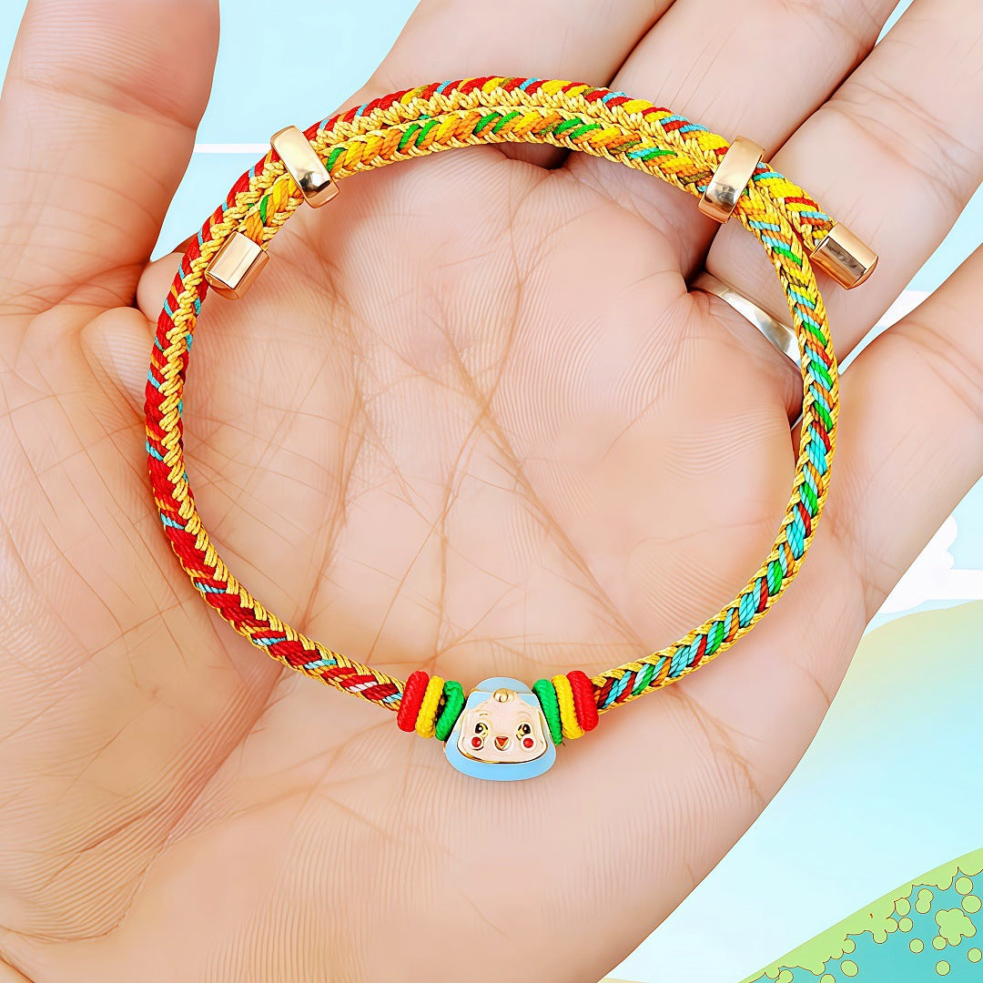 Colorful Wire Carrying Strap Adult Perfume Bag Dragon Boat Festival Bracelets