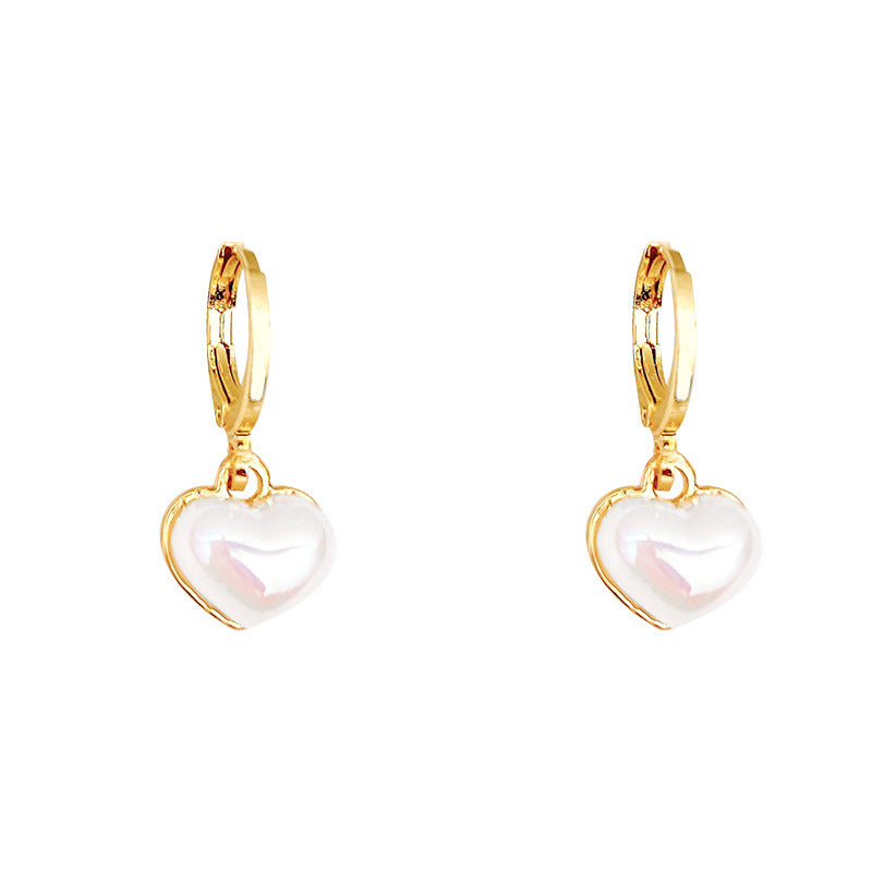 Women's Retro Trendy Pearl High Sense Graceful Ear Clip Style Niche Earrings