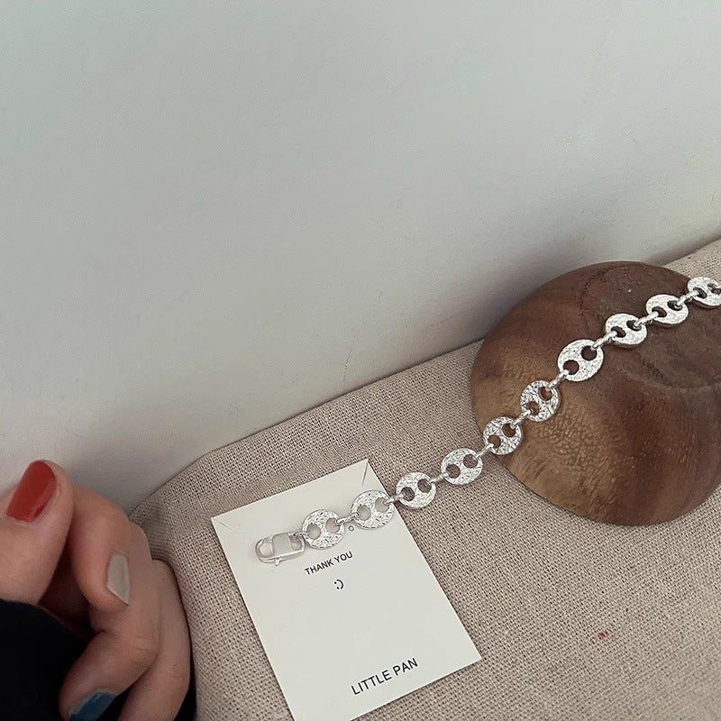 Bracelets rétro à nez de cochon pour femmes, Design exquis, de haute qualité