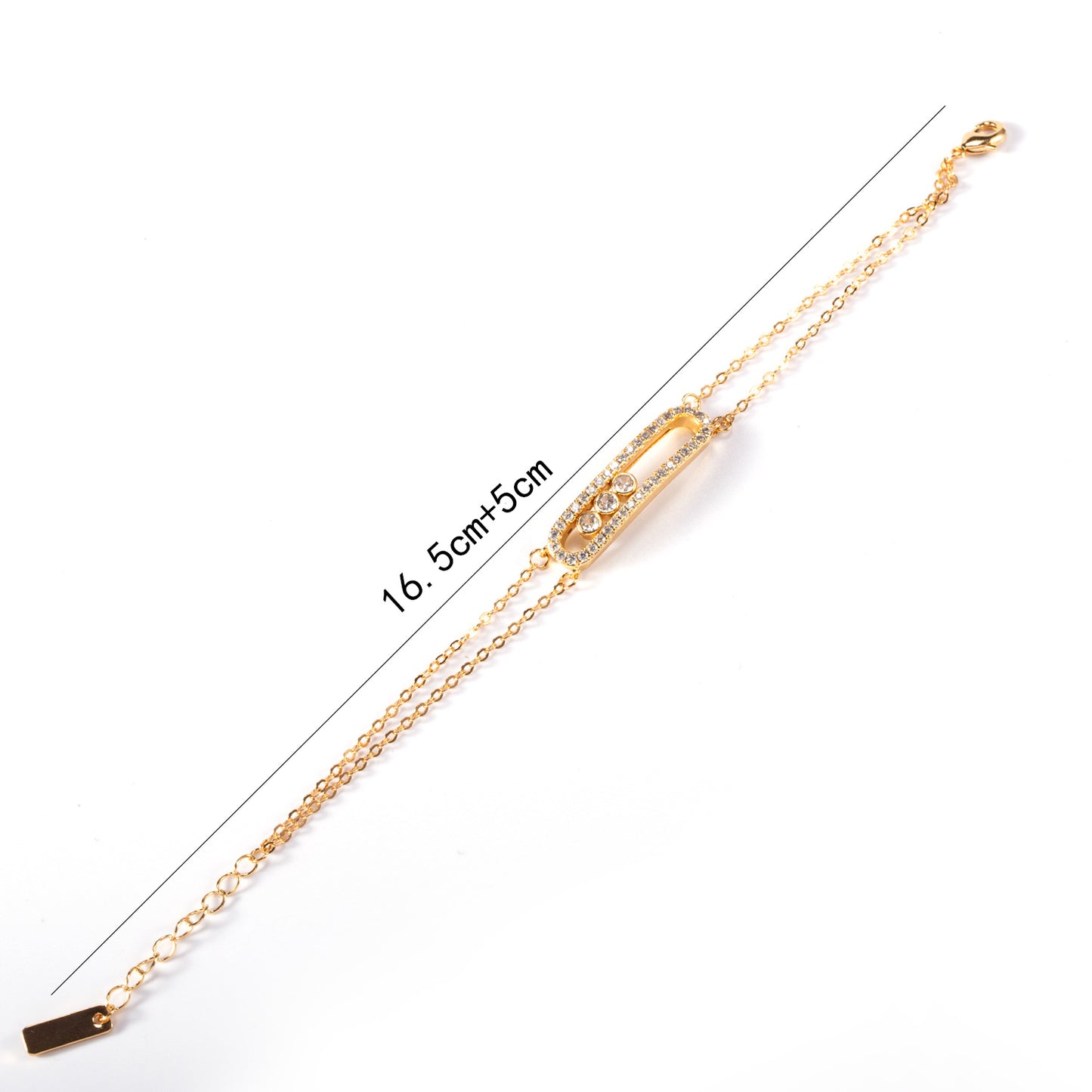 Full Diamond Classic Light Luxury High-grade Exquisite Gift Bracelets