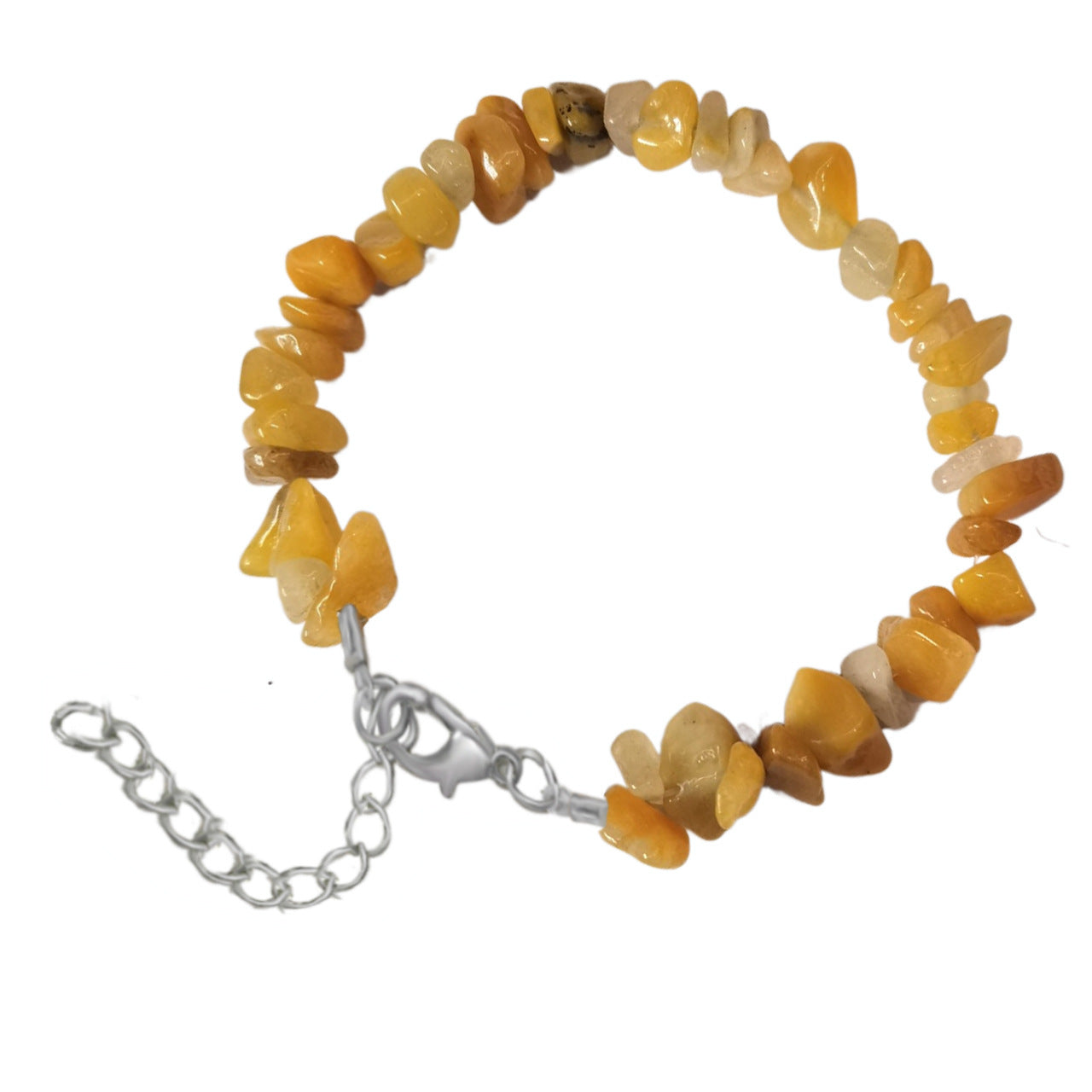 Natural Crystal Agate Gravel Stone Irregular Bracelets