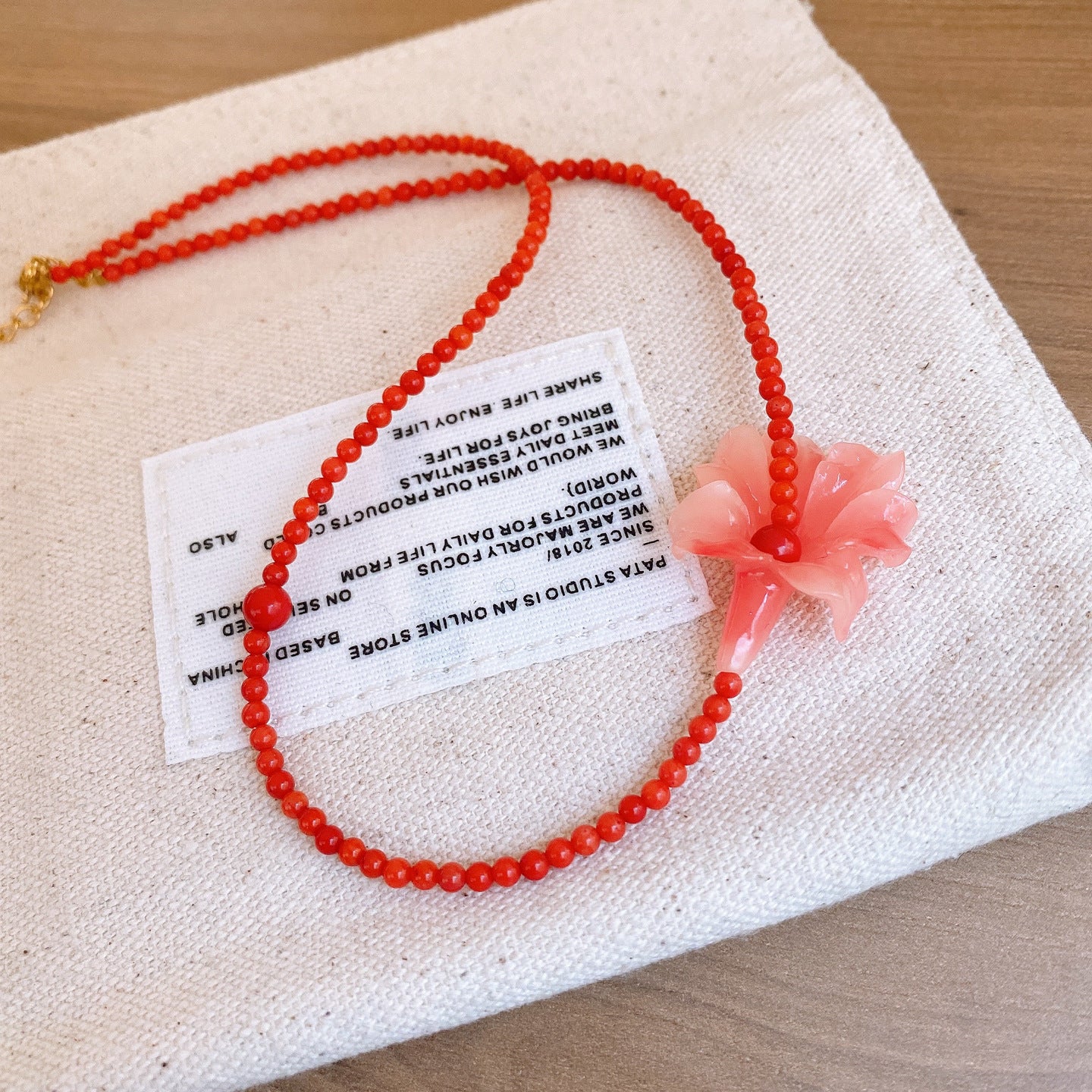 Women's Style Flower Beaded Love For Unique Necklaces