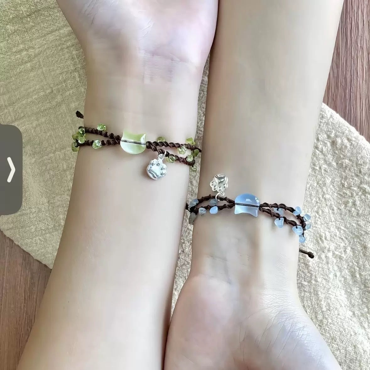 Female Hand-woven Minority Simple Fresh Sweet Girly Cute Carrying Bracelets