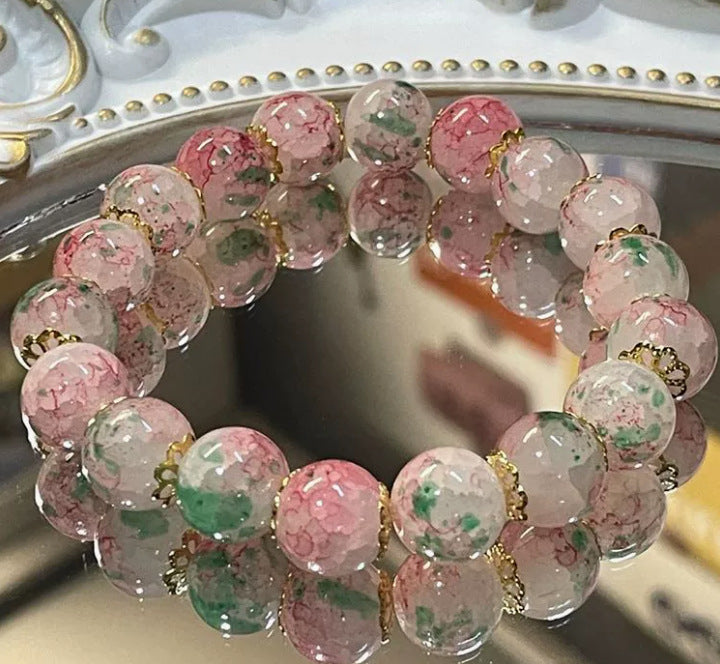 Women's Summer Rainbow Dopamine Fresh Colorful Niche High Bracelets