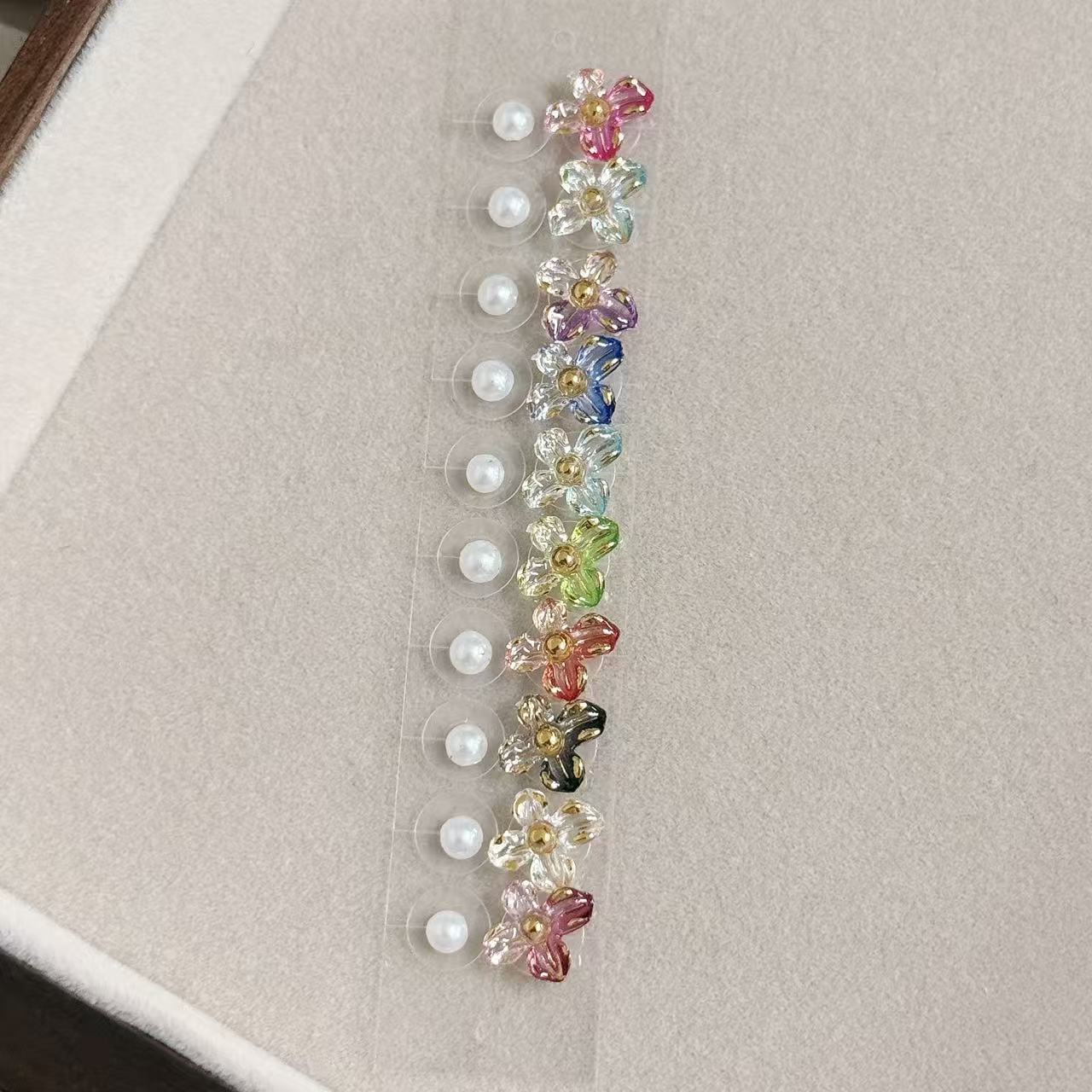 Transparent Crystal Auricular Point Sticker Beauty V-shaped Face Ear Clip