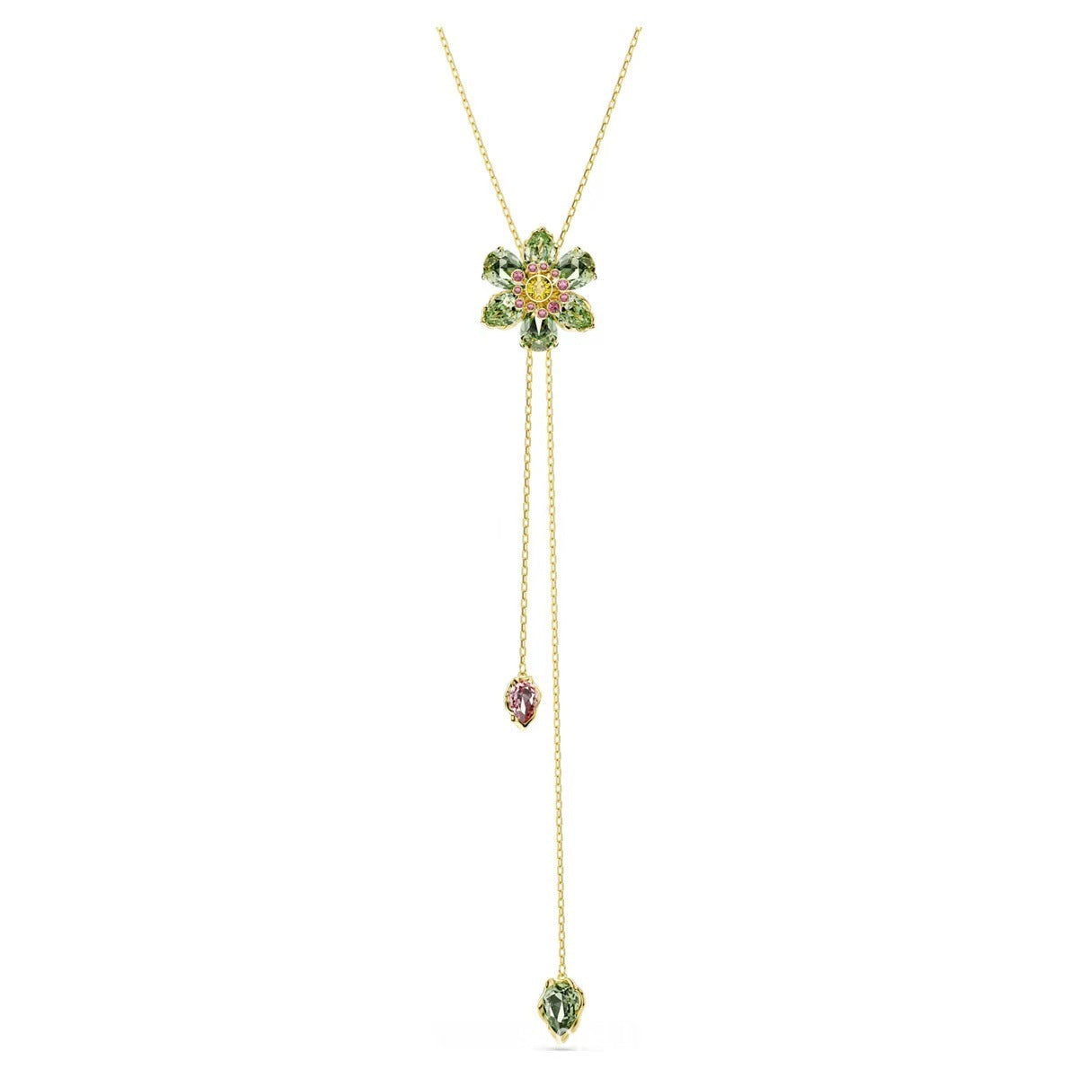 Austrian Crystal Flowers Rich Candy Ear Jewelry Set