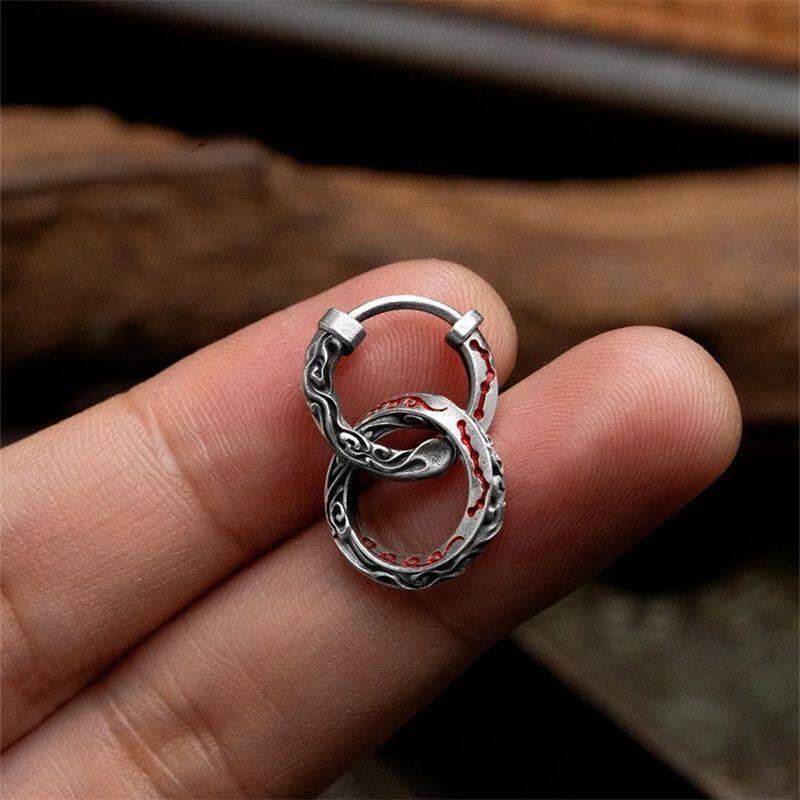 Tao Series National Style Traditional Culture Retro Stepping High-grade Handmade Rings