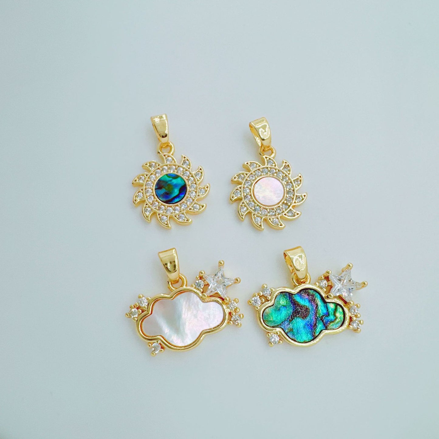 Charming Popular Shell Cloud Light Female Necklaces