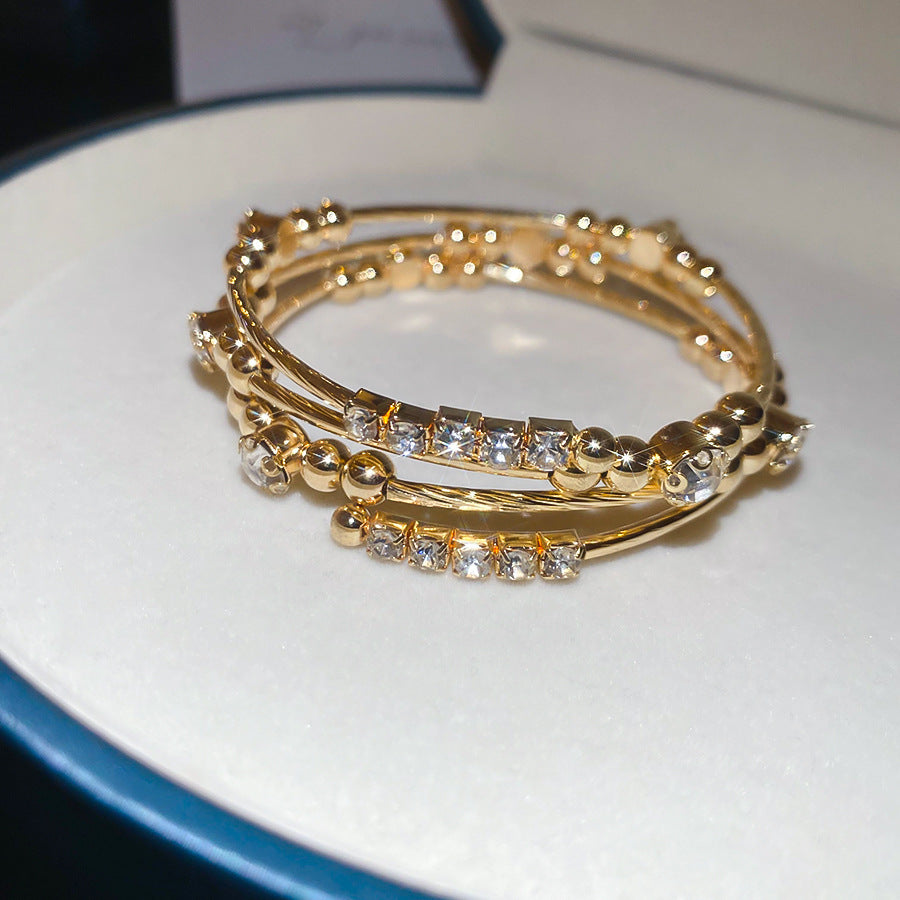Round Light Luxury High-grade Fashion Minimalist Bracelet