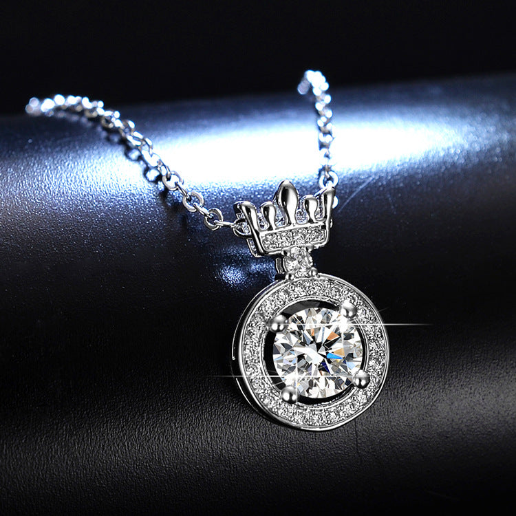 Live Streaming On Imitation Moissanite Swan Necklaces