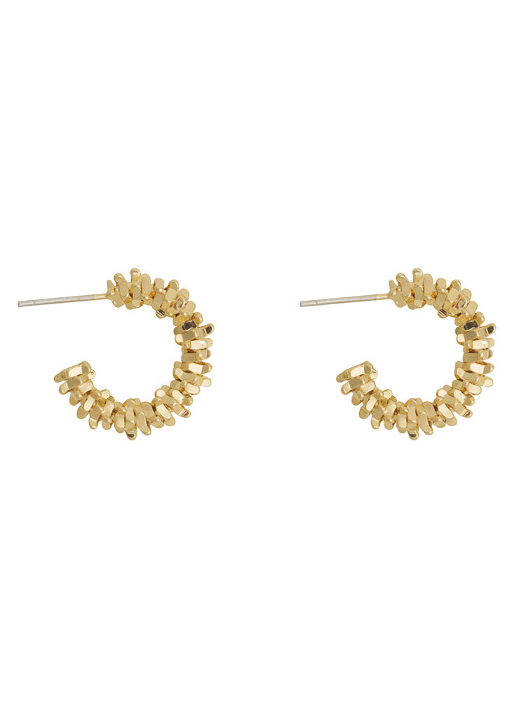 Petites boucles d'oreilles super clignotantes de haute qualité