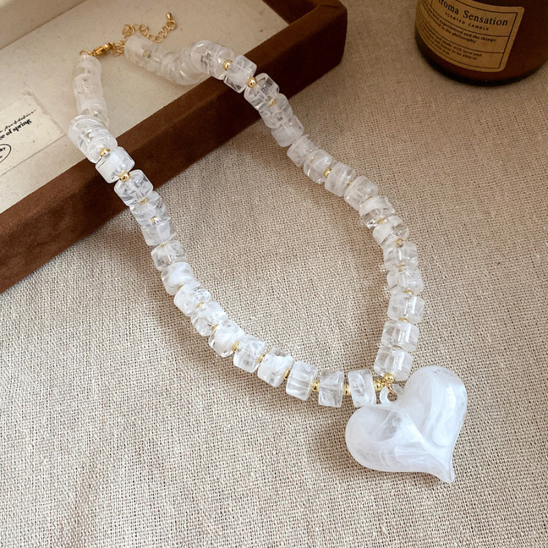 Dopamine Acrylic Beaded Sub Personality Light Luxury Bracelets