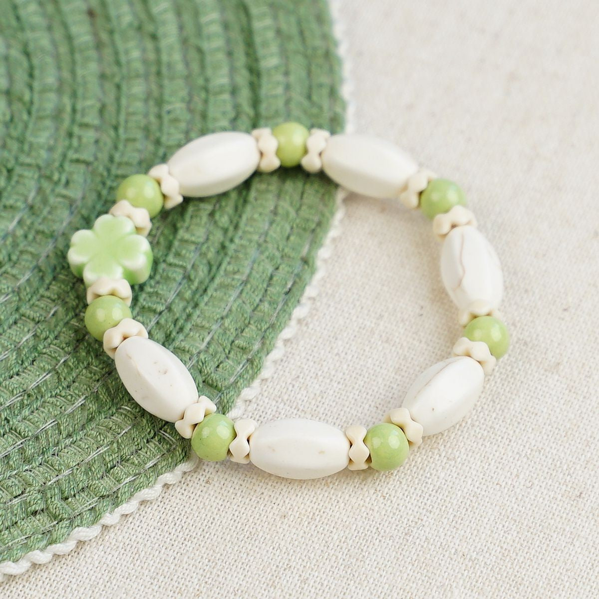 Ceramic National Style Gift Hand-woven Fresh Wild Chinese Bracelet