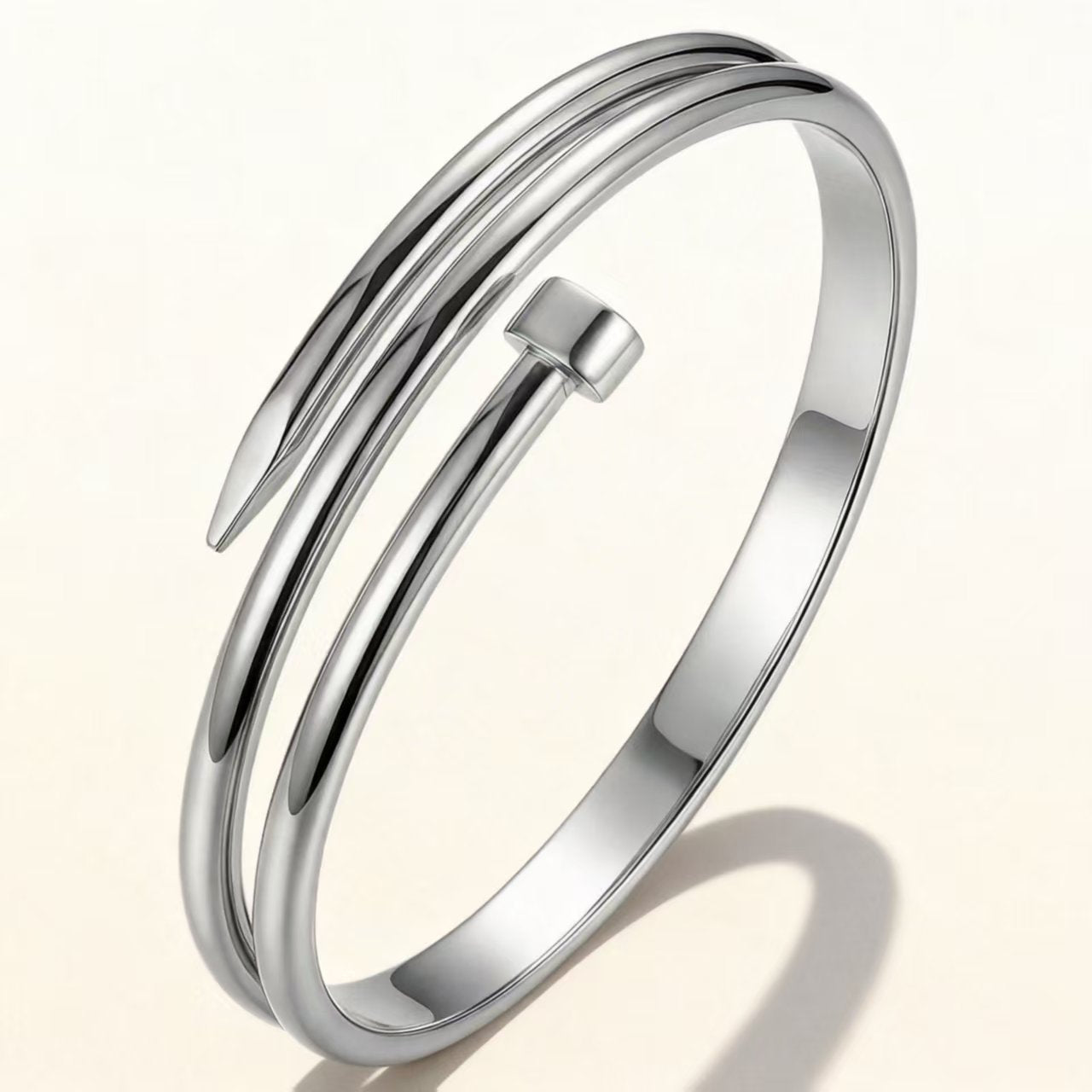 Titanium Steel Female Diamond High-grade Stainless Bracelet