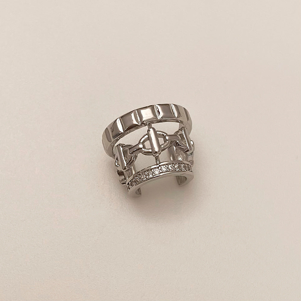 Metal Female Without Pierced Minority Design Simple Ear Clip