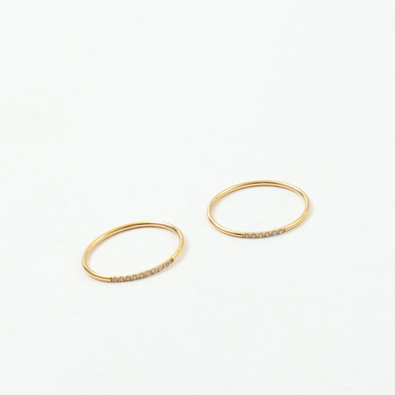 Women's Diamond Simple Elegant Basic Fine Titanium Bracelet