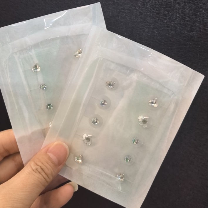 Pressure Auricular Point Stickers Sticker Massage Rings