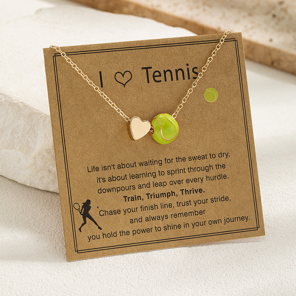 Sports Style Card Alloy Love Cross Basketball Necklaces
