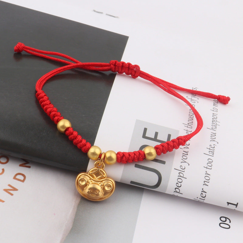 Bracelets de diffusion en direct Life Yuan Red Rope