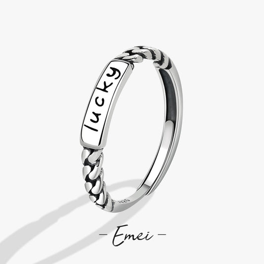 Fashion Retro Characteristic Geometric Minimalist Hip Hop Rings