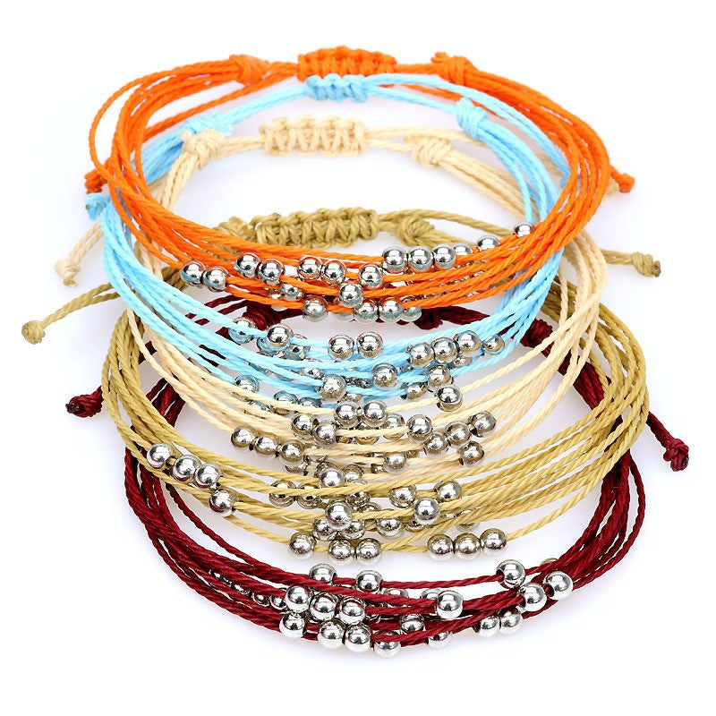New Handmade Beaded Woven Wrist Boys Bracelets