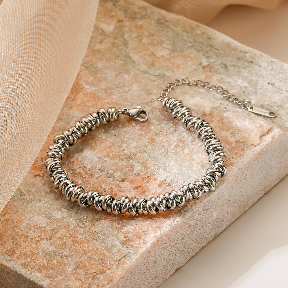 Chain Titanium Steel Female Niche Unique Bracelets